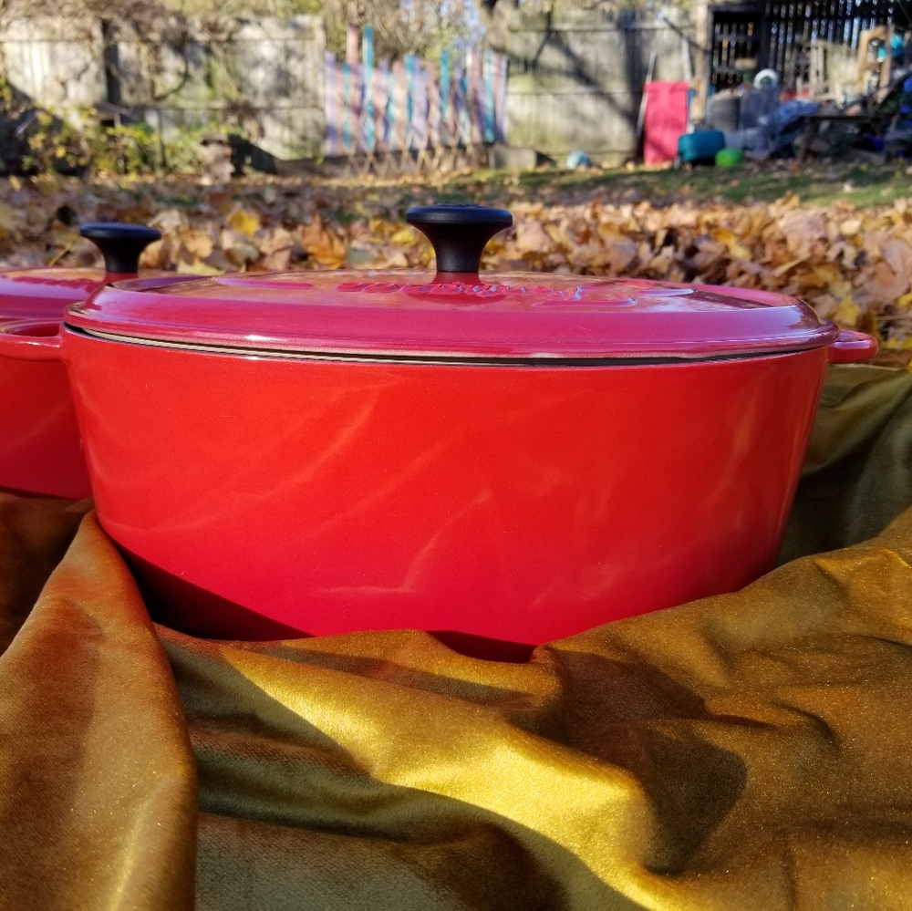Fontignac 8qt, enameled, cast iron, dutch oven